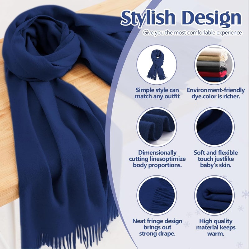 AURUZA Shawls and Wraps for Evening Dresses, Soft Pashmina Shawls for Women, Pashmina Shawls for Wedding Party - Image 4